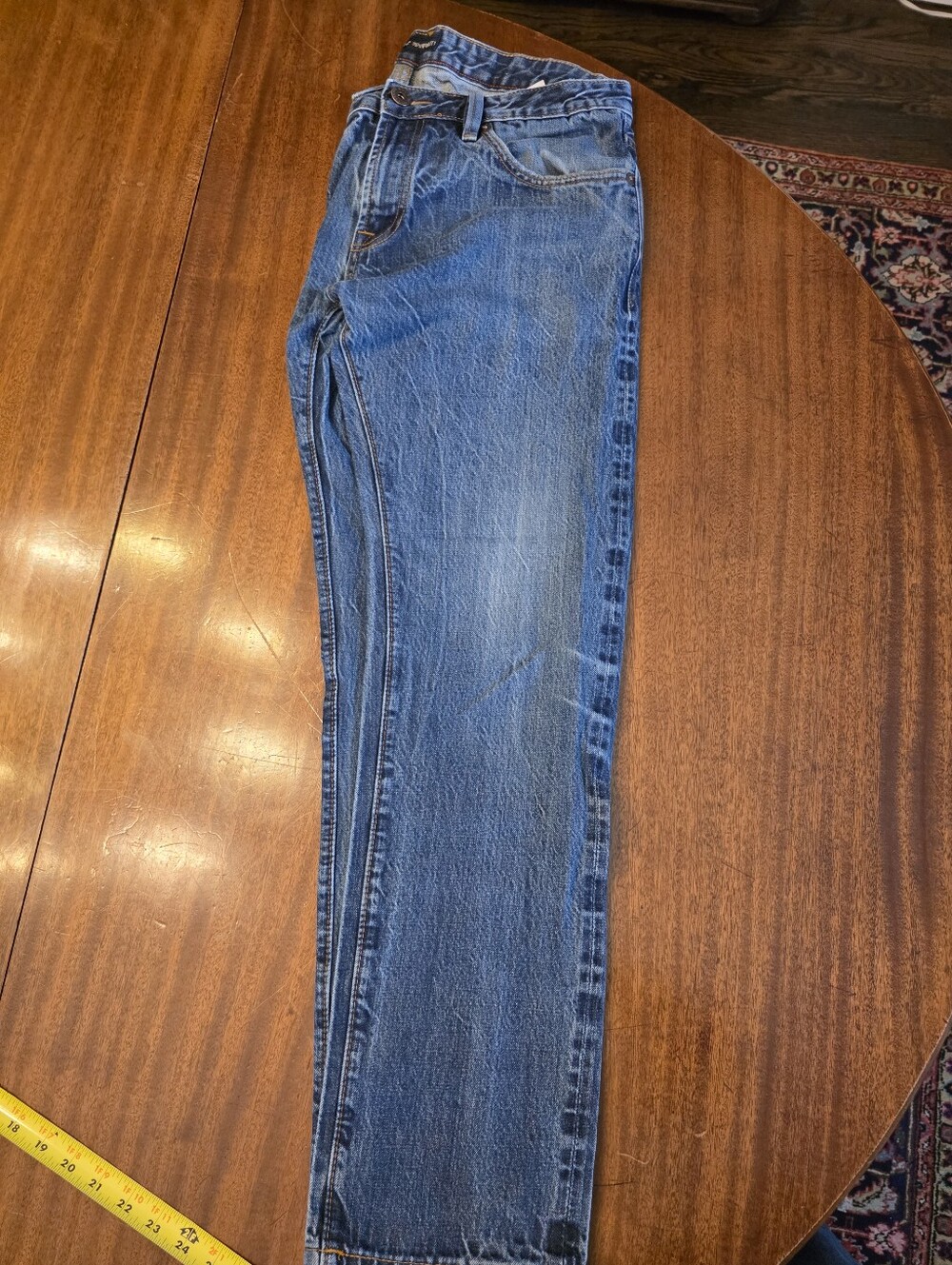 Cult of Individuality Men's Rocker Slim Japanese Selvedge Denim Jeans 36x33